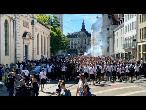 PSG - Inter | Corteo Psg Fans in München - Le cortège des ultras parisiens en Munich