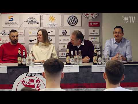 löwen.tv • Pressekonferenz Vorstellung Mahir Saglik