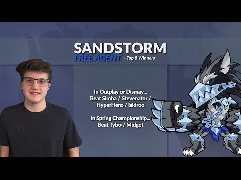 Sandstorm vs Viewers - Brawlhalla Dev Stream Highlight