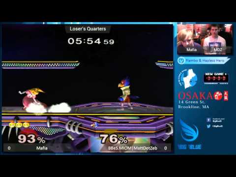 New Game+ XXXIV - Mafia (Peach) vs Mattdotzeb (Falco) SSBM LQ