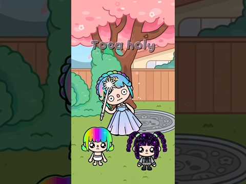 Who is worthy to be a fairy child ..? 🧚🏻‍♀️ #tocaboca #tocaworld #shorts