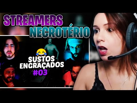 STREAMERS JOGANDO THE MORTUARY ASSISTANT (ASSISTENTE DE NECROTÉRIO) - SUSTOS ENGRAÇADOS #03 - REACT