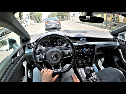 2018 Volkswagen ARTEON R-Line 2.0l 150HP - POV Test Drive & Fuel consumption check