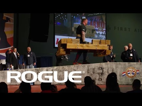 The 2015 Arnold Strongman Classic — The Timber Carry