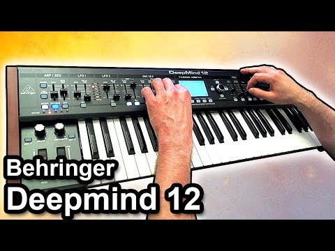 Behringer DEEPMIND 12 - Ambient Chillout Music Soundscape 【SYNTH DEMO】