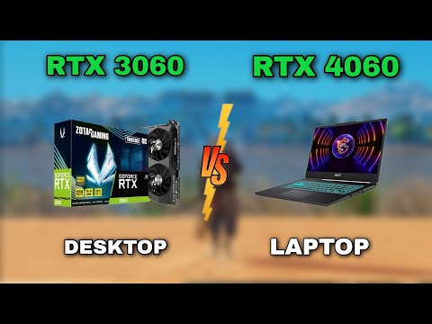 RTX 4060 Laptop VS 3060 Desktop Gaming Comparison | Tested in 6 Games 1440P !!