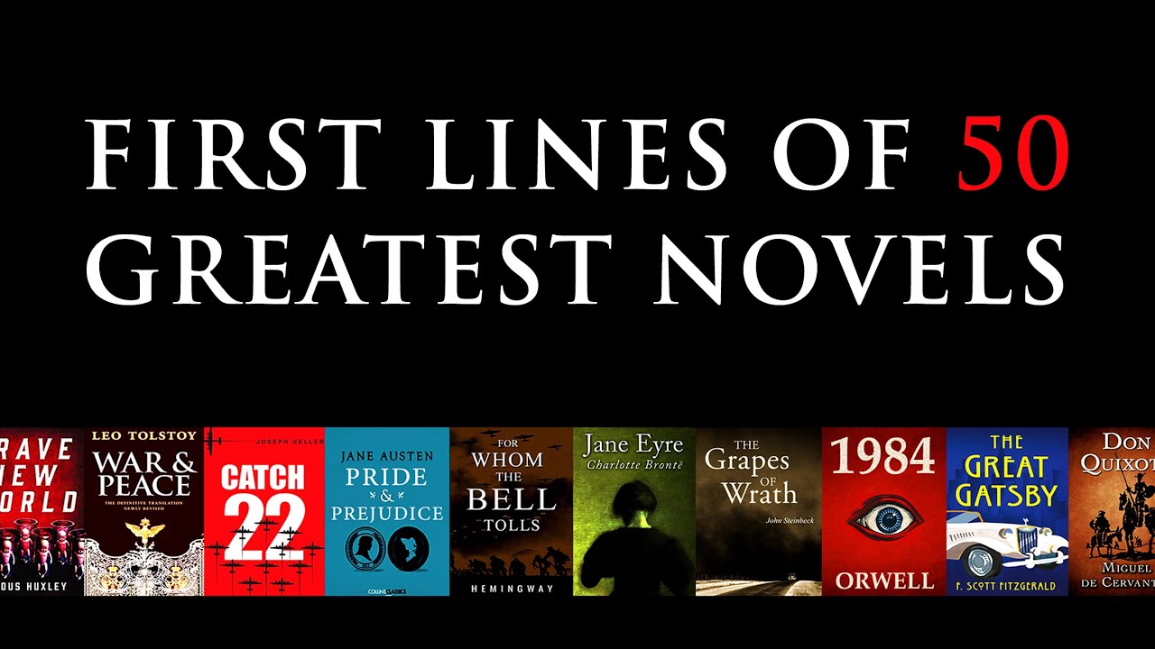 TEST YOUR MEMORY OF THE CLASSICS! (Guess which novel each line is from!)