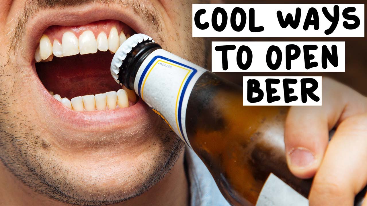 7 Cool Ways to Open Beer - Tipsy Bartender