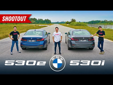 Shootout: BMW 530i vs 530e PHEV at Litar Dato Sagor - AutoBuzz