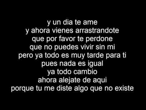 Un día te ame - Eanz Ft Doedo (LETRA)