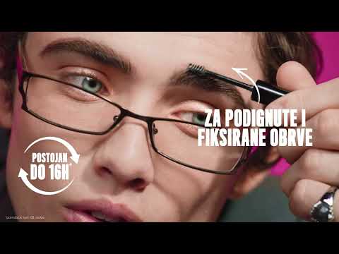 NYX PROFESSIONAL MAKEUP THE BROW GLUE GEL ZA OBRVE