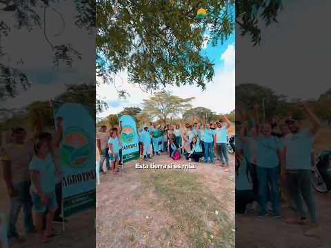 Entregamos 90 hectáreas de tierra fértil en Bosconia, Cesar.