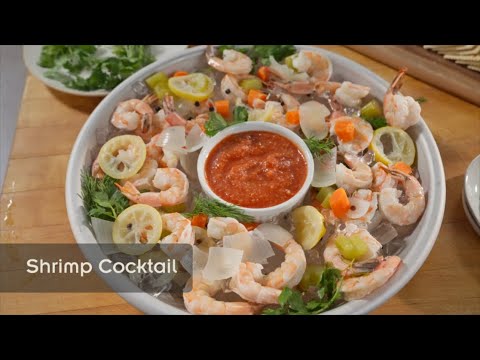 Shrimp Cocktail by Chef Andrew Zimmern