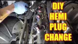 HOW TO Change HEMI Spark Plugs - 5.7L HEMI DIY