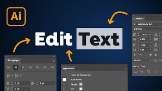 How to Edit Text in Illustrator