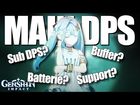 WHAT EXACTLY IS MAIN DPS, SUB DPS, BATTER, etc.!? Genshin terms explained! | Genshin Impact