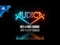 Audica - Exclusive Songs Gameplay Reveal | PS VR