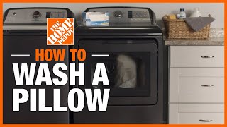 How to Wash a Pillow | Cleaning Tips | The Home Depot