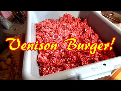 How To Make The Best Venison Burgers
