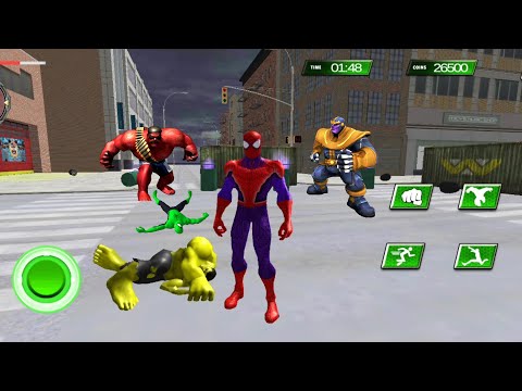 Spider Hero Superhero City Robot Battle | Spider Superhero Revenge God Immortal War - GamePlay