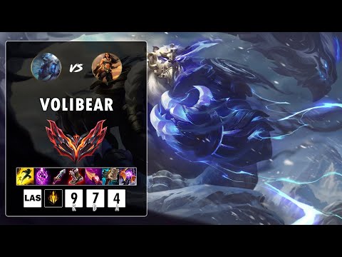 Volibear vs Sivir: 🐻⚡💥Furia Eléctrica Diveando con 30k de Daño | Parche 13.23