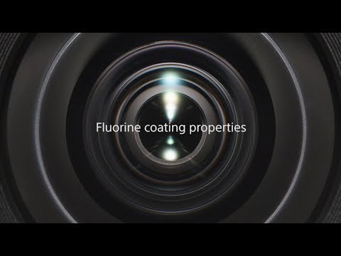 Sony | α lens | Fluorine coating properties