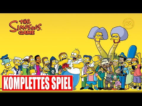 DIE SIMPSONS DAS SPIEL Gameplay German Part 1 FULL GAME German Walkthrough THE SIMPSONS GAME