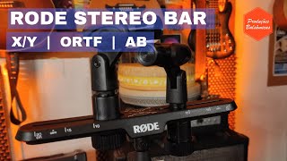 Video thumbnail for RODE STEREO BAR - Excelente para as três técnicas de captação em Stereo XY  /  ORTF / AB by Produções Balsâmicas