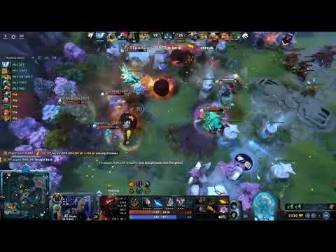 Yatoro sven carry team spirit into the upper bracket semi final the international 12