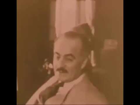 Two rare videos of Gibran Khalil Gibran .