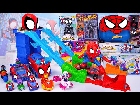 Marvel Spiderman Toys Unboxing Review | Spider Man Shield | Spidey & His Amazing Friends Webquarters