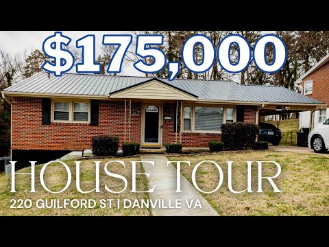 Inside a $175K Home in Danville VA | Home Tour | Living in Danville Virginia