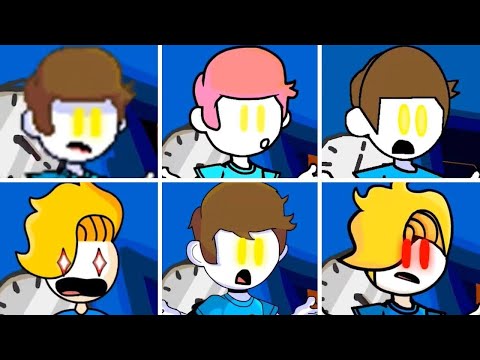 Friday Night Funkin' - Nonsensical but everytime it's Nonsense HD turn a Different Skin Mod is used