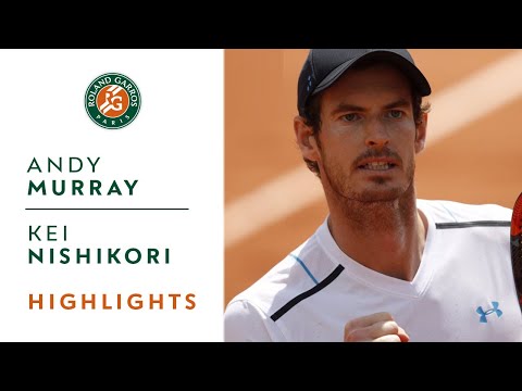 Andy Murray v Kei Nishikori Highlights - Men's Quarterfinals 2017 | Roland-Garros