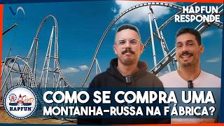 Como se COMPRA uma montanha-russa do zero? Contamos tudo! | HAPFUN RESPONDE