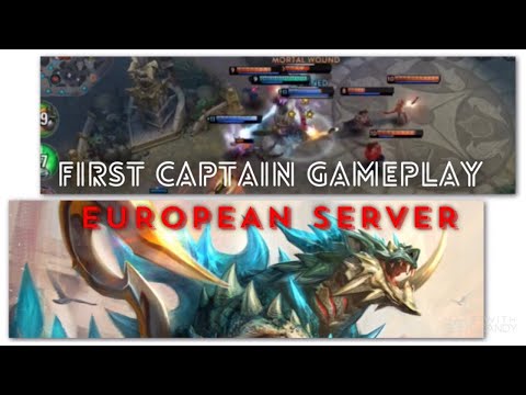 EUROPEAN SERVERS FIRST TIME PLAYING CAPTAIN PHINN GAMEPLAY AND TIPS  - VAINGLORY 5V5 EU RANK