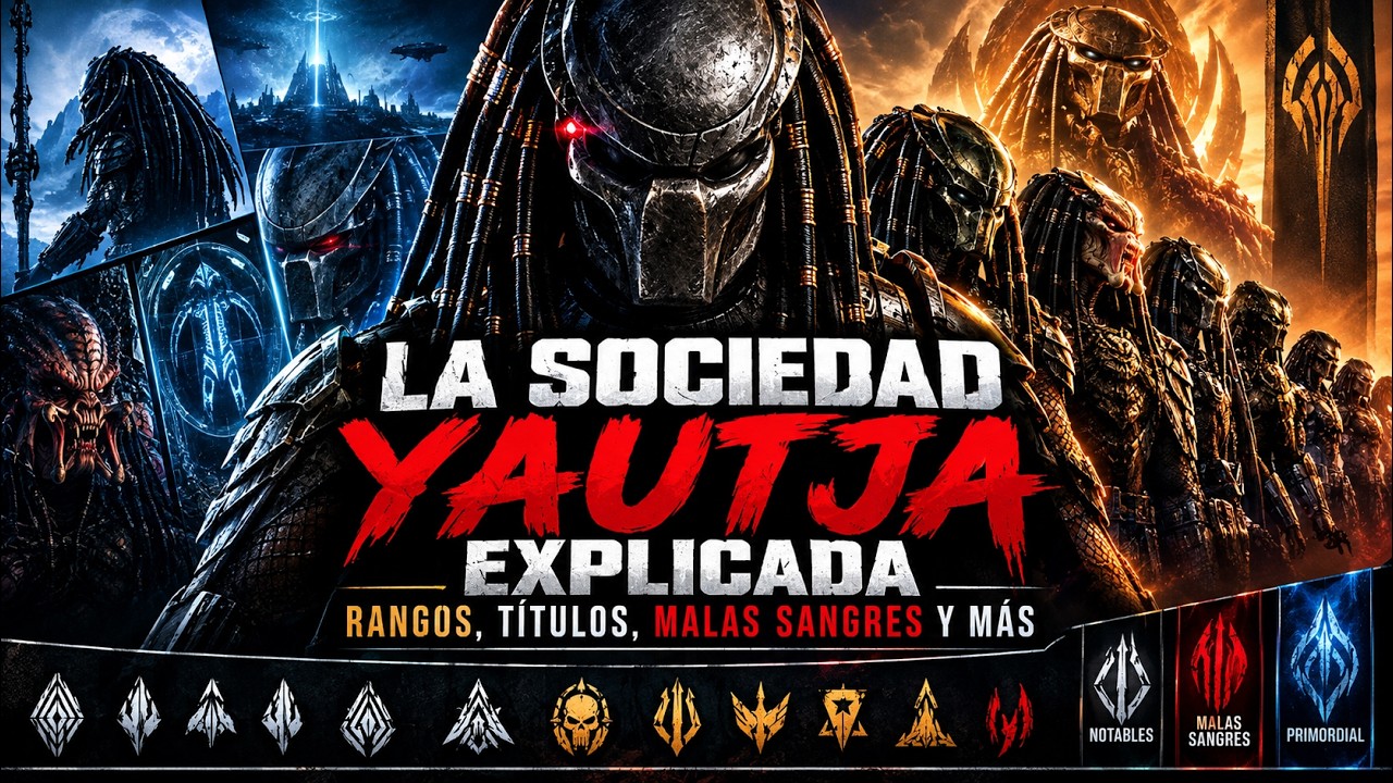 LA JERARQUÍA Y SOCIEDAD YAUTJA EXPLICADA: RANGOS, TÍTULOS, MALA SANGRES, NOTABLES Y MÁS