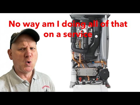 Boiler service to new building regs Part L