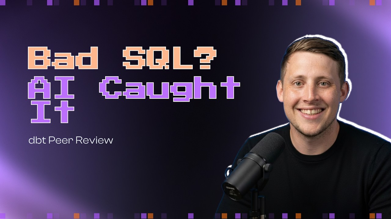 Can an AI Agent Peer Review dbt SQL Before It Hits Production?