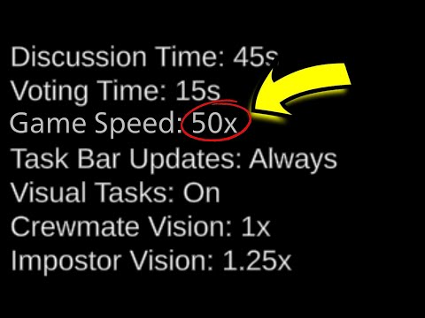 Among Us But Game Speed 50x 💀