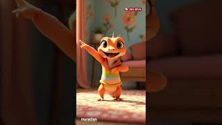 Download lagu Cicak Lucu Joget EA EO Bikin Ketawa Guling-Guling! 🦎😂 | Viral Shorts mp3