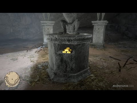 Strange Statues gold bars location – Red Dead Redemption 2
