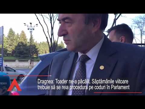 Știri Mediafax 09 Aprilie - Dragnea anunță reluarea dezbaterilor pentru modificarea codurilor penale