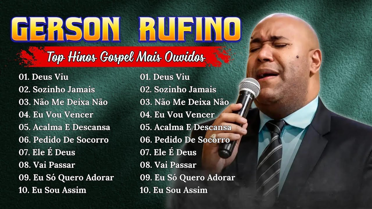 Dia de Sol , Vai Passar, GERSON RUFINO || Coleção das melhores músicas gospel para você 2025