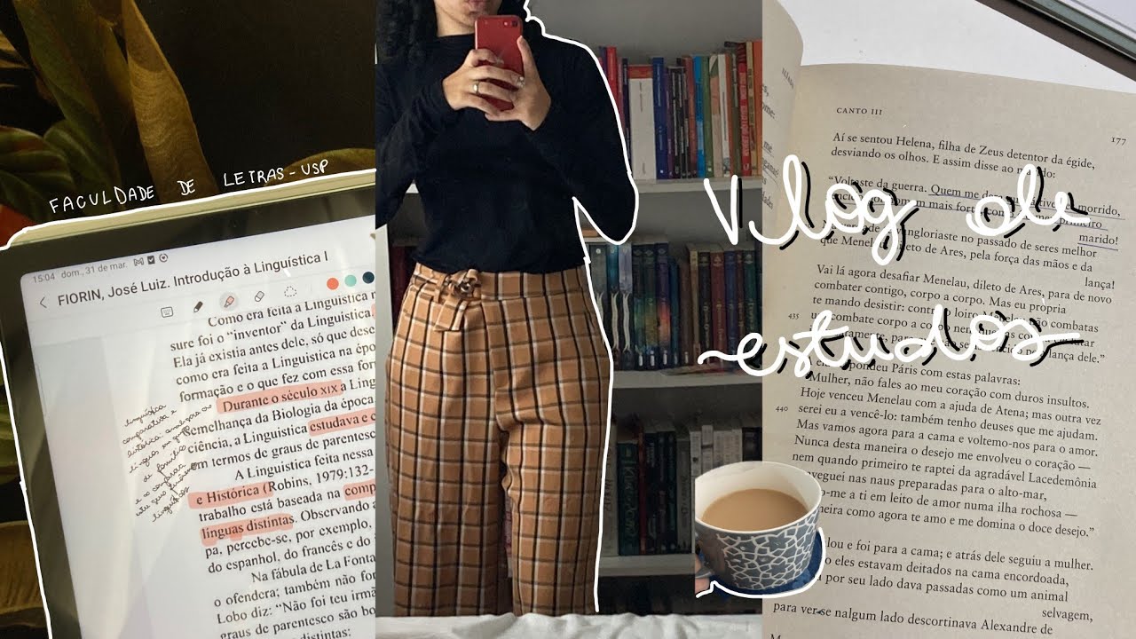 uma semana comigo como universitária | letras usp