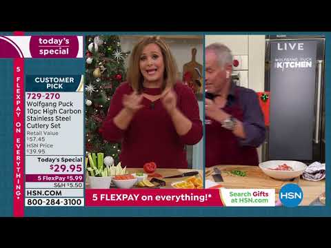 HSN | Chef Wolfgang Puck Holiday Gifts 12.15.2020 - 01 AM