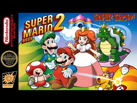 The Super Mario Bros. Super Show! - Hack of Super Mario Bros. 2 [NES]