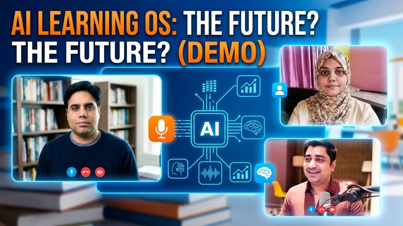 AI-Powered Personalized Learning OS (Video + Chat + Voice) project Demo