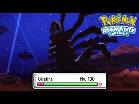 😱 JEFE SECRETO GIRATINA OSCURO en POKÉMON DIAMANTE BRILLANTE y PERLA RELUCIENTE