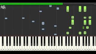 Porque Queramos Vernos - Vanesa Martin | Adelina Piano synthesia tutorial
